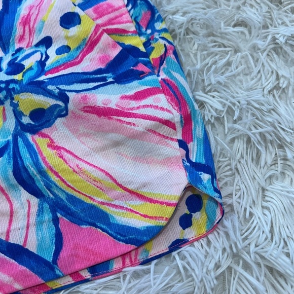Lilly Pulitzer Adie Shorts - Size 2 - pink sunset/the sunny side print - Picture 8 of 11